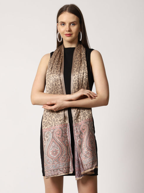 Women's Jamawar Wool Stole